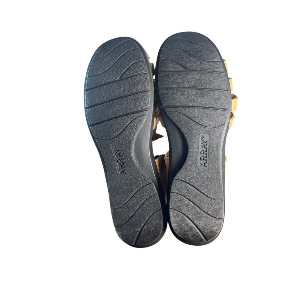 Array Aruba gladiator shoes. Leather uppers‎ beige Closed toe size 7 - Picture 9 of 9